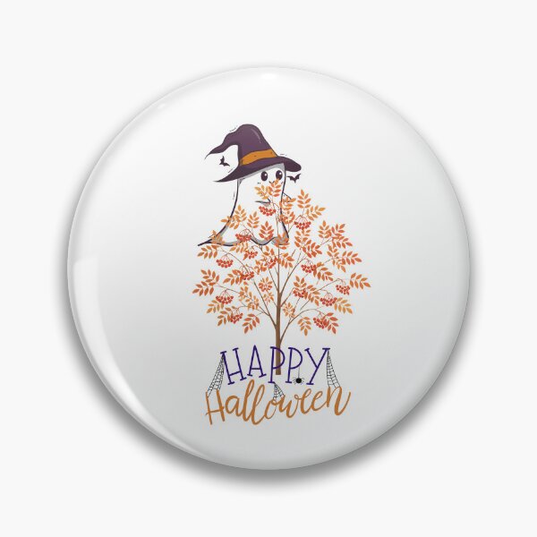 Item preview, The World's Most Shy Halloween Ghost designed and sold by Inka Moon Design.