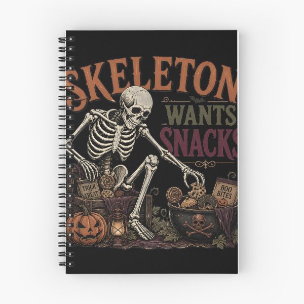 Item preview, Skeleton Wants Snacks designed and sold by RoyesButler.