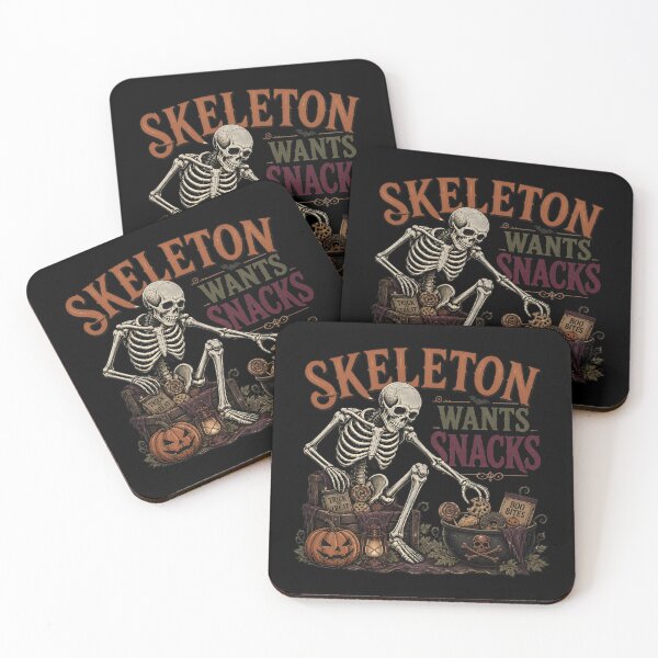 Item preview, Skeleton Wants Snacks designed and sold by RoyesButler.