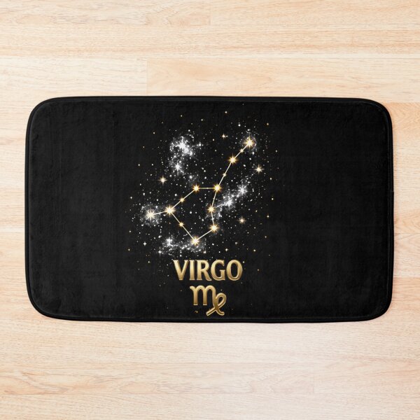 Item preview, Virgo Zodiac Constellation – Golden Stars Celestial Astrology Design designed and sold by Classic Chaos Creations.