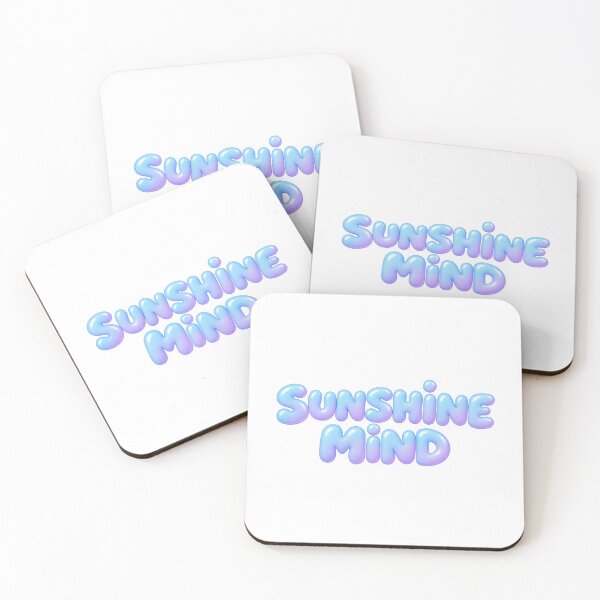 Item preview, Sunshine Mind Pastel Bubble Text designed and sold by Inkworksbyshery.