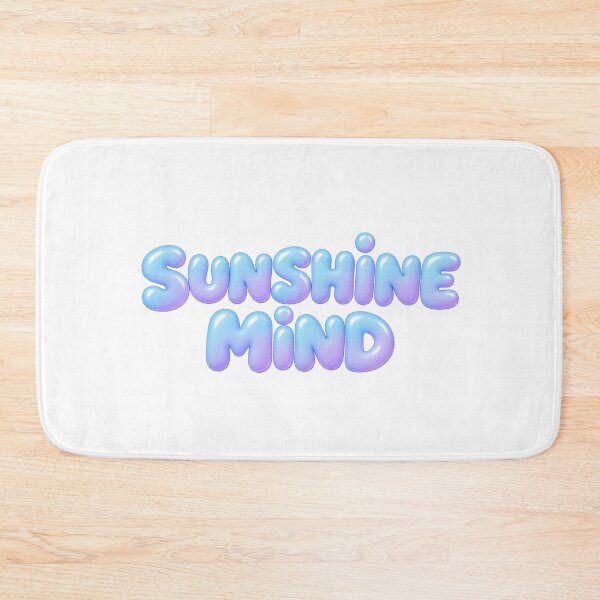 Item preview, Sunshine Mind Pastel Bubble Text designed and sold by Inkworksbyshery.