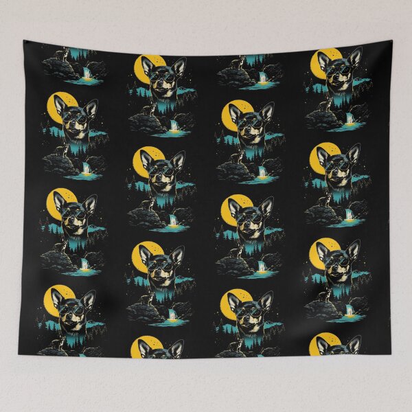 Item preview, Chihuahua with sunglasses vintage 90s wildlife designed and sold by aponwao.