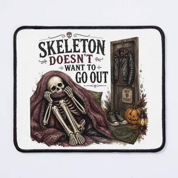Item preview, Skeleton Doesn't Want To Go Out designed and sold by RoyesButler.