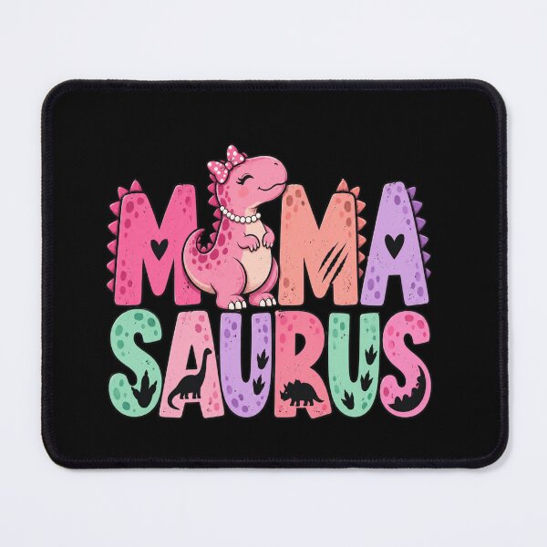 Item preview, dinosaur mama pink cute nursery graphic for moms designed and sold by anapldv.
