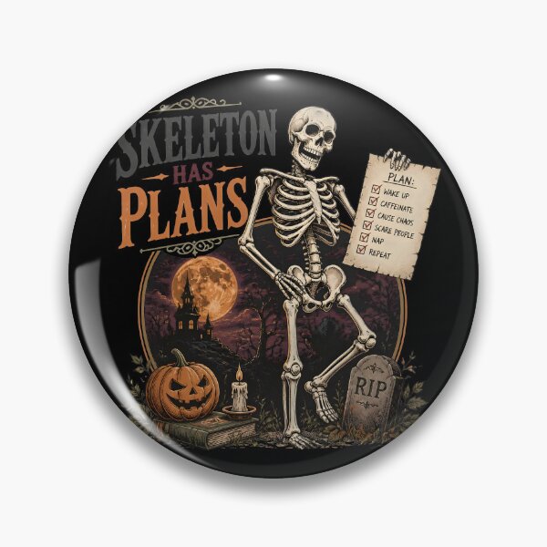 Item preview, Skeleton Has Plans designed and sold by RoyesButler.