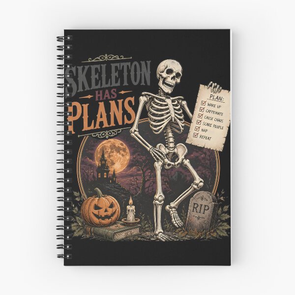 Item preview, Skeleton Has Plans designed and sold by RoyesButler.