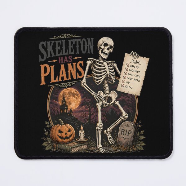 Item preview, Skeleton Has Plans designed and sold by RoyesButler.