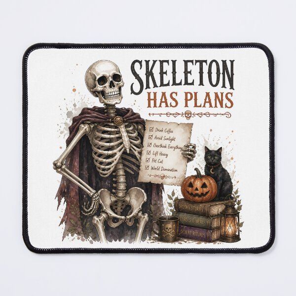 Item preview, Skeleton Has Plans designed and sold by RoyesButler.