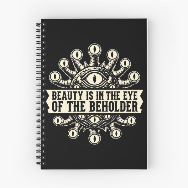 Item preview, Eye Of The Beholder - Split Silhouette RPG Monster Decal designed and sold by Dice_Goblin_Studio.