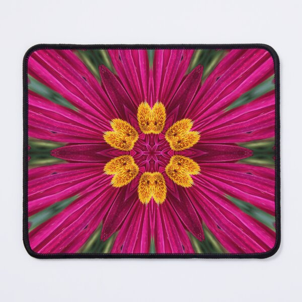 Item preview, Magenta and Gold Floral Rosette designed and sold by SilentBloomLab.