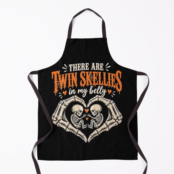 Item preview, Twin Skeletons in My Belly Gothic Halloween Romance designed and sold by anapldv.