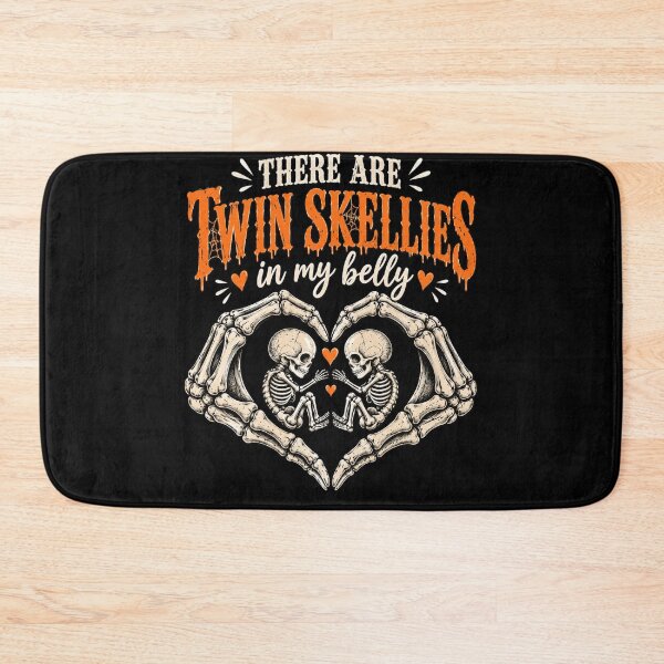 Item preview, Twin Skeletons in My Belly Gothic Halloween Romance designed and sold by anapldv.