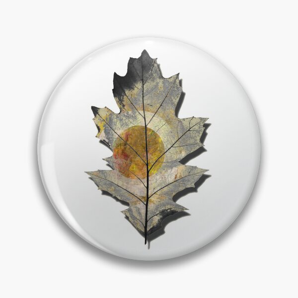 Item preview, Eternal Autumn Yellow Orange Oak Tree Leaf Nature Art designed and sold by Sharon Cummings Art.