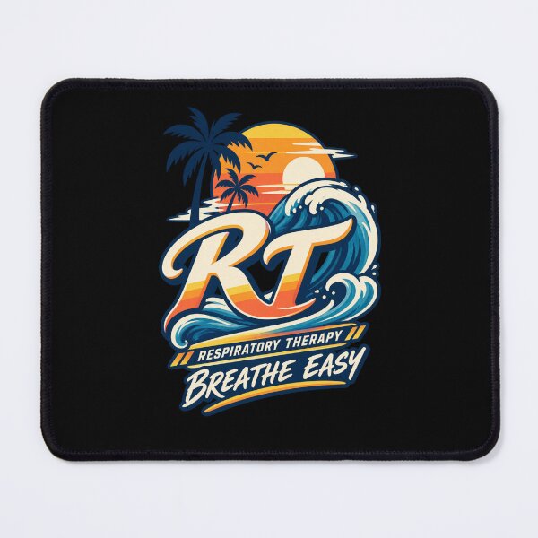 Item preview, Vintage RT Respiratory Therapist Sunset Beach designed and sold by ClinicalHubs.