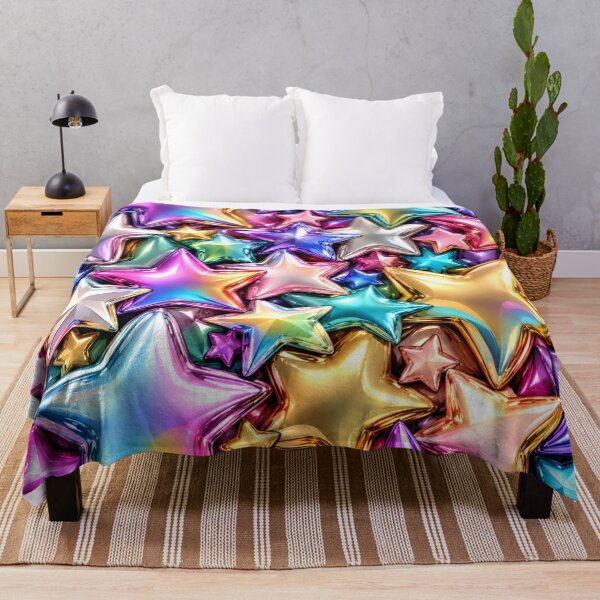 Item preview, Multicolor Metallic Stars designed and sold by Axokris.