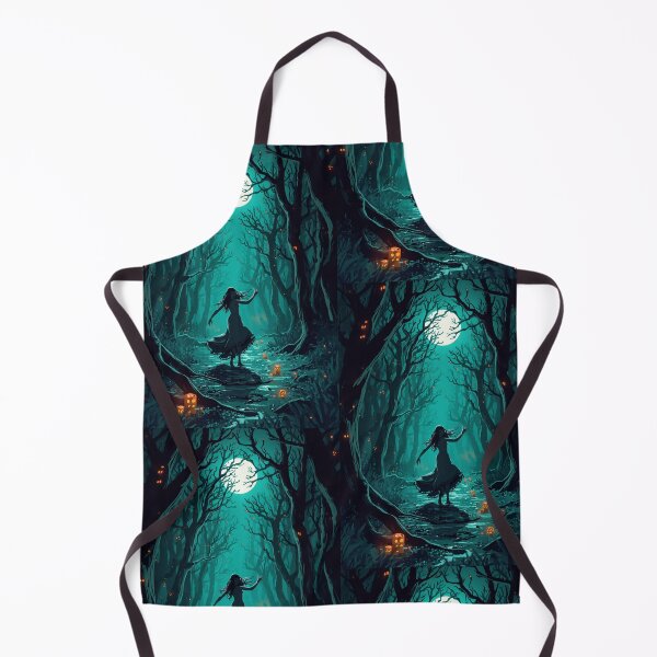 Item preview, Moonlit Forest Dancer – Halloween Witch Silhouette designed and sold by zmsl.
