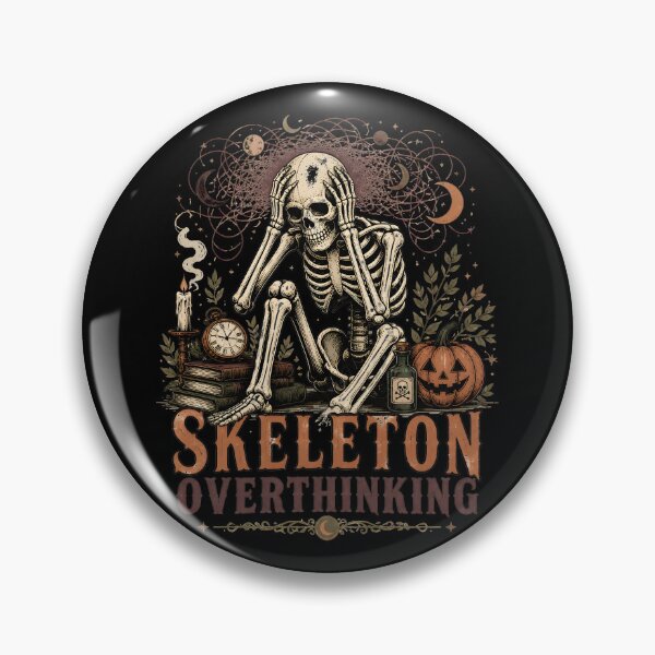 Item preview, Skeleton Overthinking designed and sold by RoyesButler.