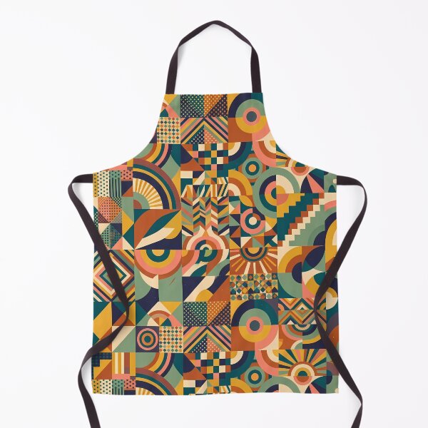 Item preview, Vibrant Sacred Geometry Abstract Mandala Art Print designed and sold by ART ATTACK ZONE.