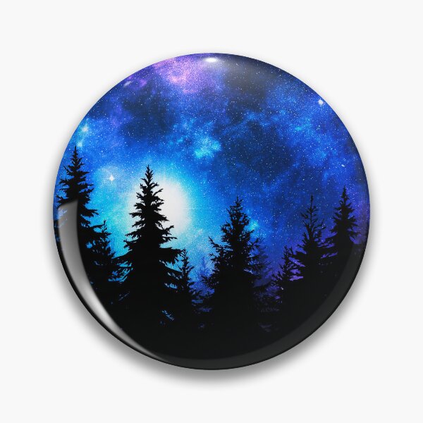 Item preview, Cosmic Forest Night designed and sold by Exodoi.