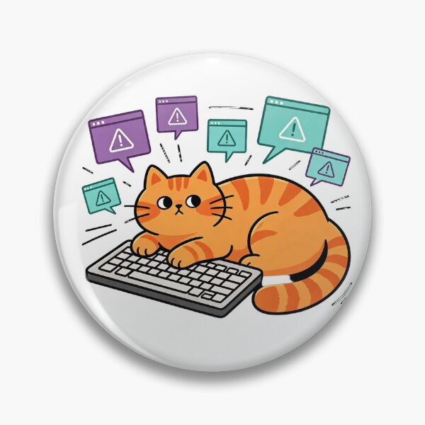 Item preview, computer cat designed and sold by mixoubraw.
