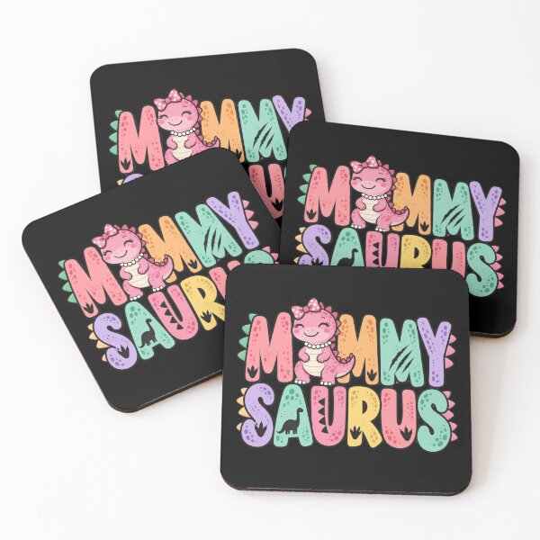 Item preview, Dinosaur Mom Retro Rainbow Cute Cartoon Graphic designed and sold by anapldv.