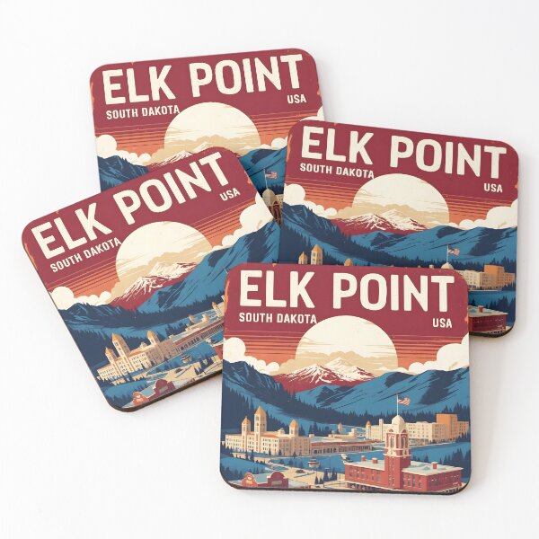 Item preview, Elk Point South Dakota Vintage Travel Tourism designed and sold by TravelersGems.