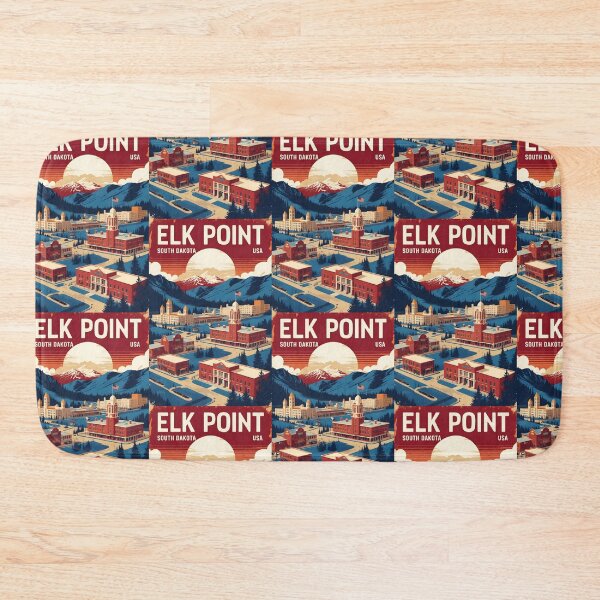 Item preview, Elk Point South Dakota Vintage Travel Tourism designed and sold by TravelersGems.