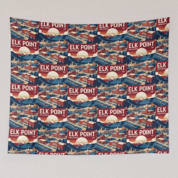 Item preview, Elk Point South Dakota Vintage Travel Tourism designed and sold by TravelersGems.
