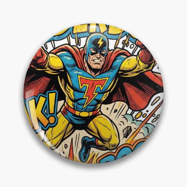 Item preview, Copy of Retro Heroes Saving The Day - Vintage Comic Book Cover designed and sold by rich-moda.