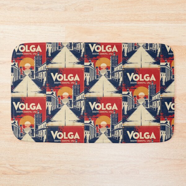 Item preview, Volga South Dakota Vintage Travel Tourism designed and sold by TravelersGems.