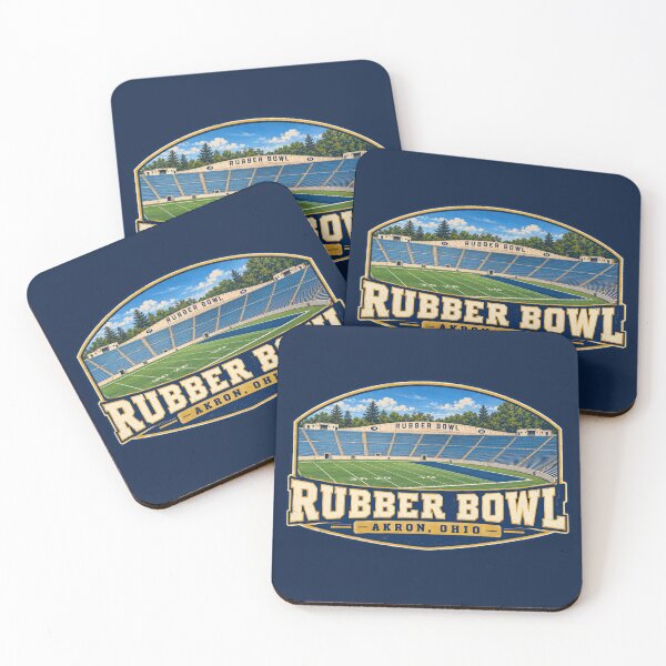 Item preview, Vintage Akron Rubber Bowl Stadium Crest – Akron Ohio Football History designed and sold by Apex & Anthem .