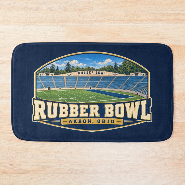 Item preview, Vintage Akron Rubber Bowl Stadium Crest – Akron Ohio Football History designed and sold by Apex & Anthem .