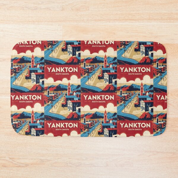 Item preview, Yankton South Dakota Vintage Travel Tourism designed and sold by TravelersGems.