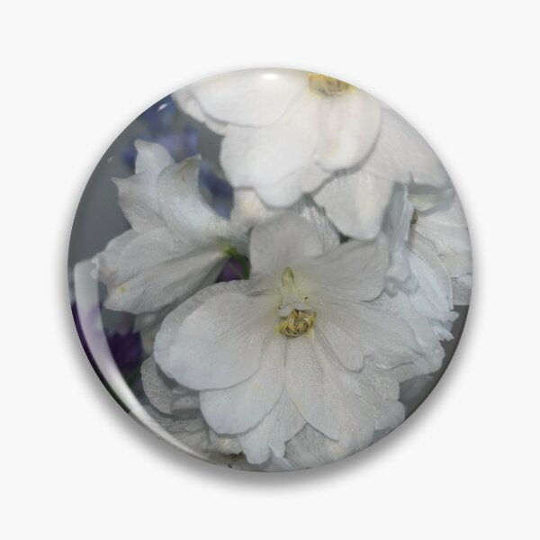 Item preview, Cottagecore White Larkspur Bouquet designed and sold by TaisiasCaptures.