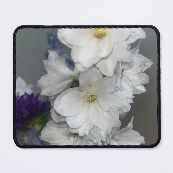Item preview, Cottagecore White Larkspur Bouquet designed and sold by TaisiasCaptures.