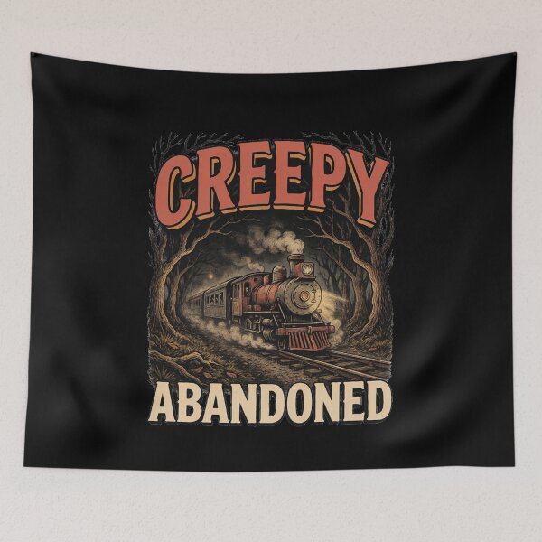 Item preview, Creepy Abandoned Train – Creepy Abandoned designed and sold by No Excuses Supply.