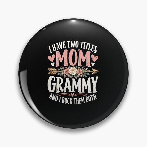 Item preview, mom shirt I Have Two Titles Gramma and Rock Them Both designed and sold by anapldv.