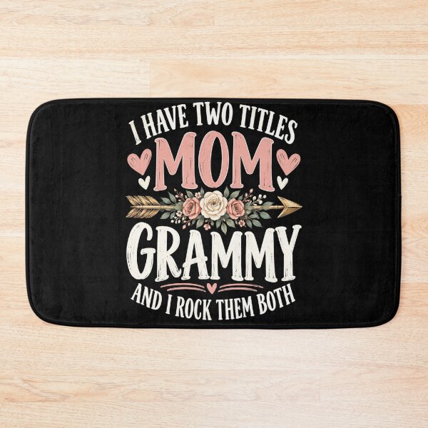 Item preview, mom shirt I Have Two Titles Gramma and Rock Them Both designed and sold by anapldv.