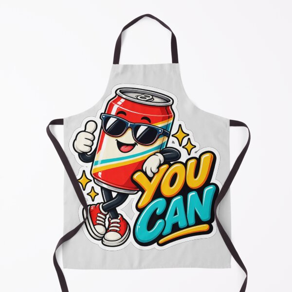 Item preview, Funny Soda Pun Can YES YOU CAN Motivation designed and sold by NovaToons.