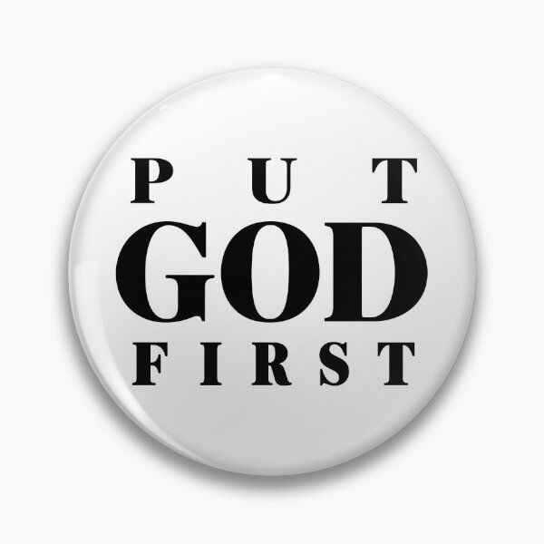 Item preview, put god first designed and sold by OCD_JESSICA.