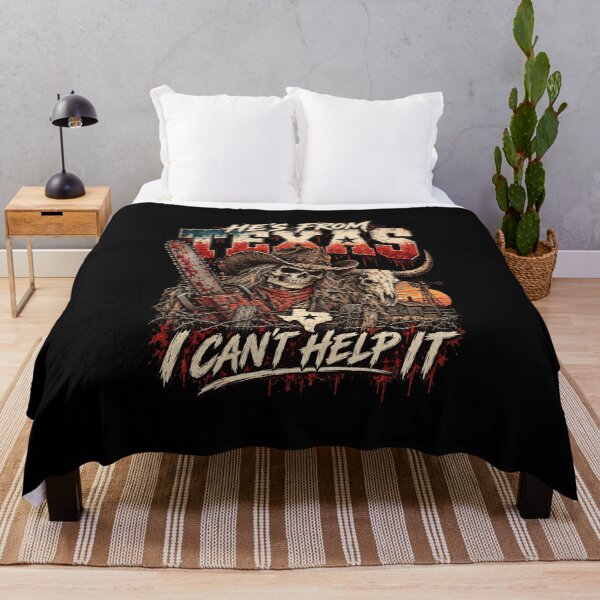 Item preview, Texas Skull Cowboy Horror Western Chainsaw Graphic designed and sold by anapldv.