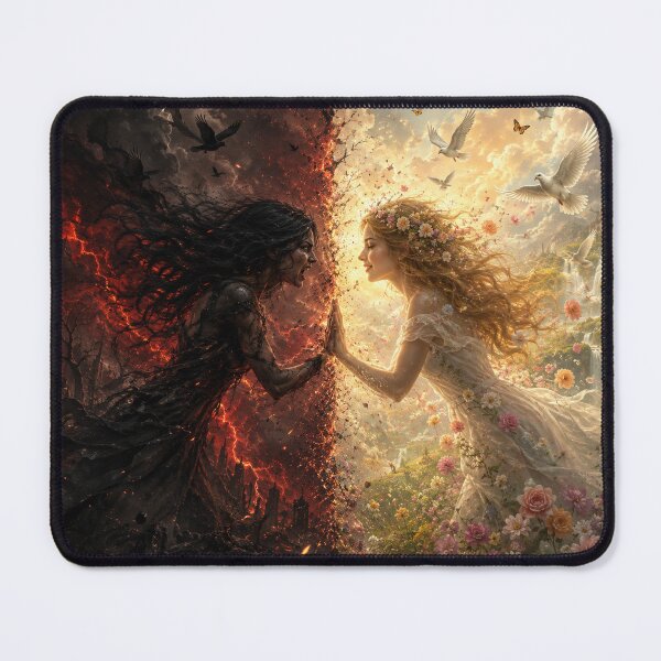 Item preview, Love vs Hate | Light vs Darkness designed and sold by SmailysTo.