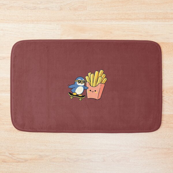 Item preview, Penguin on a skateboard with his friend the potatoes designed and sold by mixoubraw.