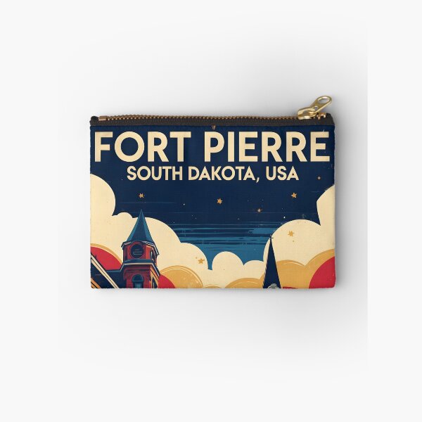 Item preview, Fort Pierre South Dakota Vintage Travel Tourism designed and sold by TravelersGems.