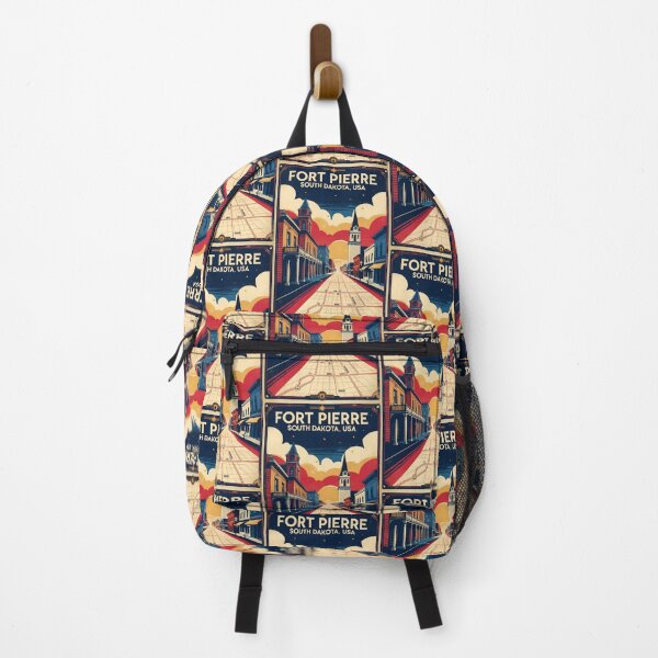 Item preview, Fort Pierre South Dakota Vintage Travel Tourism designed and sold by TravelersGems.