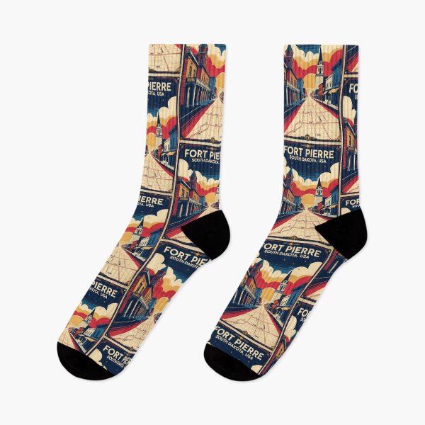 Item preview, Fort Pierre South Dakota Vintage Travel Tourism designed and sold by TravelersGems.