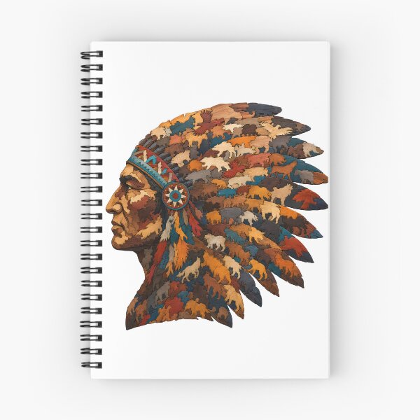 Item preview, Native American Chief Wooden Jigsaw Puzzle Spiritual Animal Art designed and sold by VisualVerseLab.
