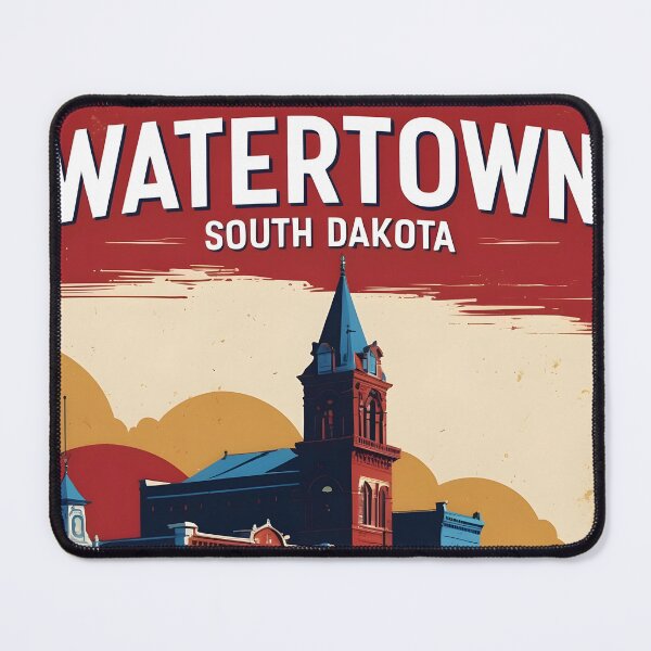 Item preview, Watertown South Dakota Vintage Travel Tourism designed and sold by TravelersGems.
