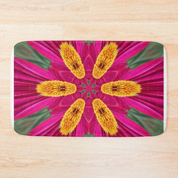Item preview, Fuchsia Pink Floral Rosette designed and sold by SilentBloomLab.